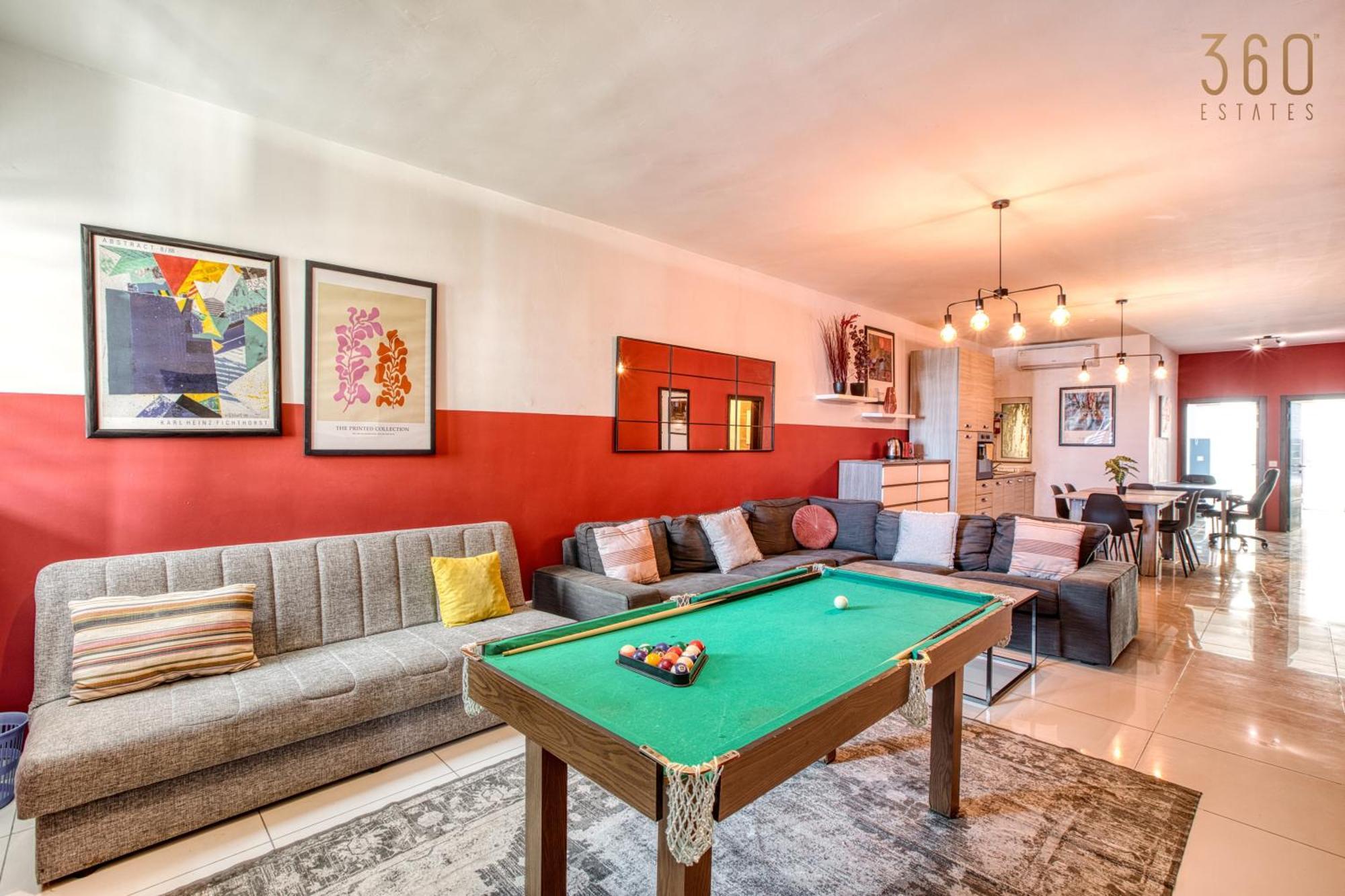 A Lovely 3 Bedroom, 3 Baths Home In The Centre Of Gzira By 360 Estates Eksteriør billede