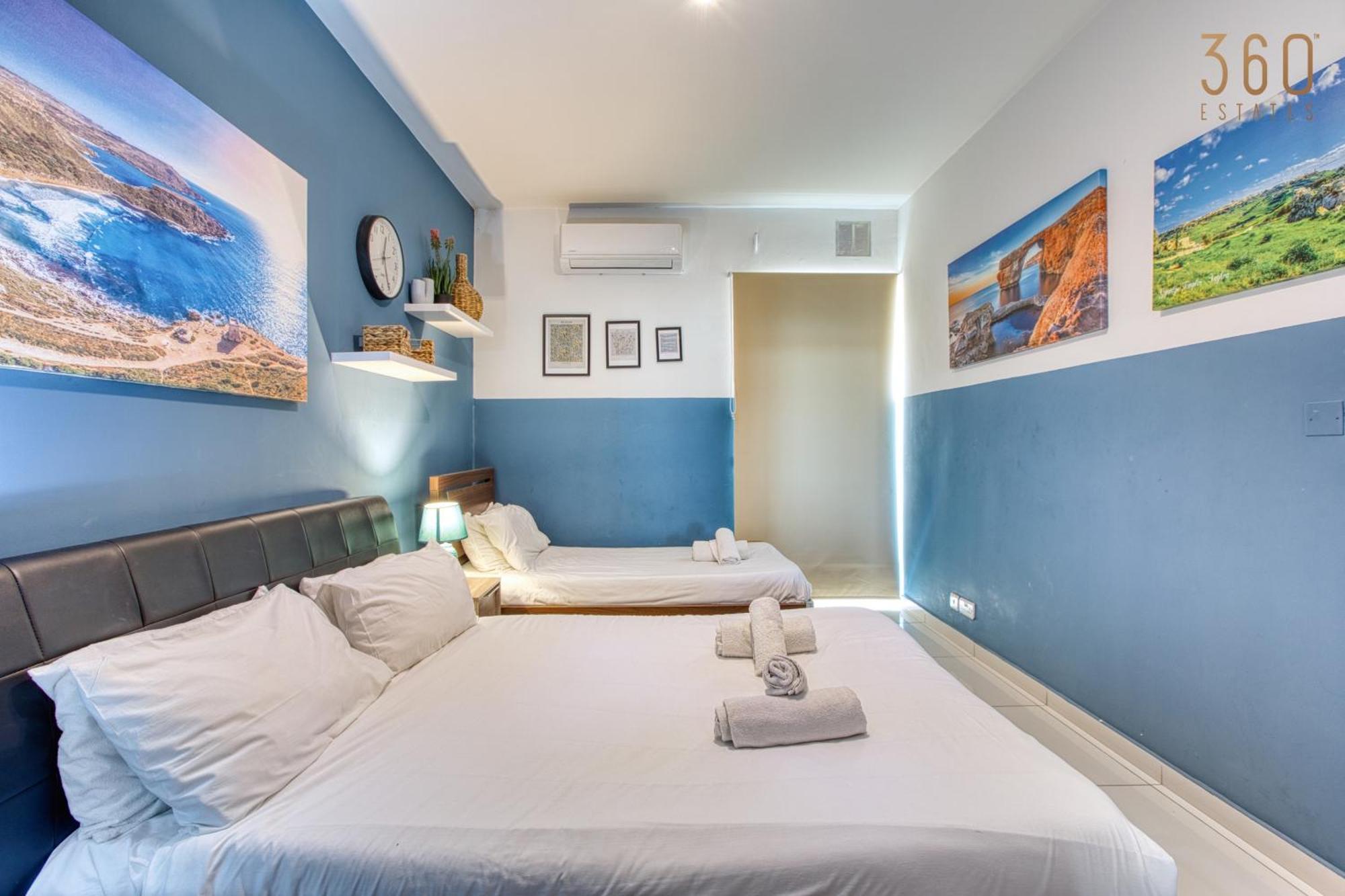 A Lovely 3 Bedroom, 3 Baths Home In The Centre Of Gzira By 360 Estates Eksteriør billede