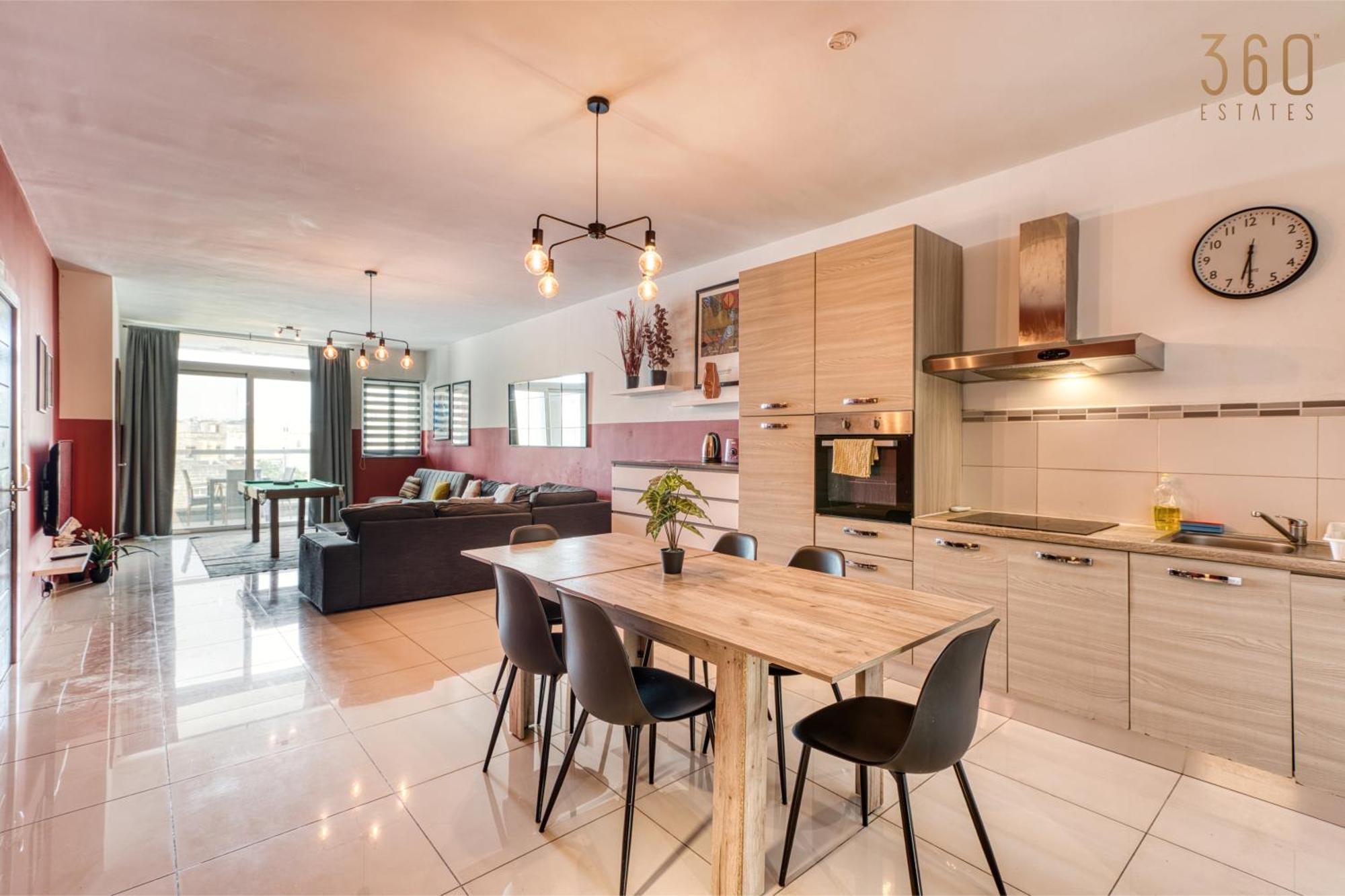 A Lovely 3 Bedroom, 3 Baths Home In The Centre Of Gzira By 360 Estates Eksteriør billede