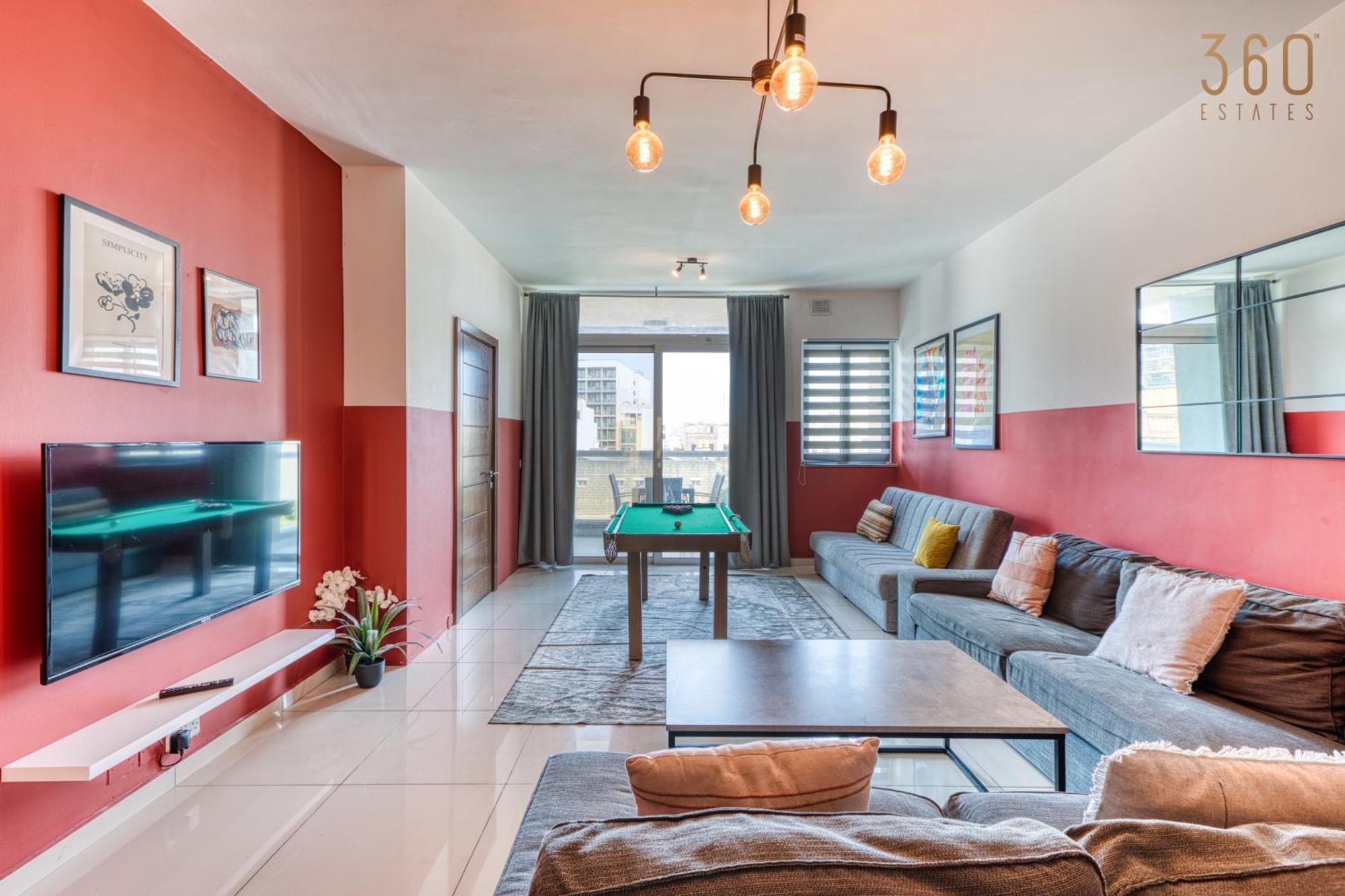 A Lovely 3 Bedroom, 3 Baths Home In The Centre Of Gzira By 360 Estates Eksteriør billede