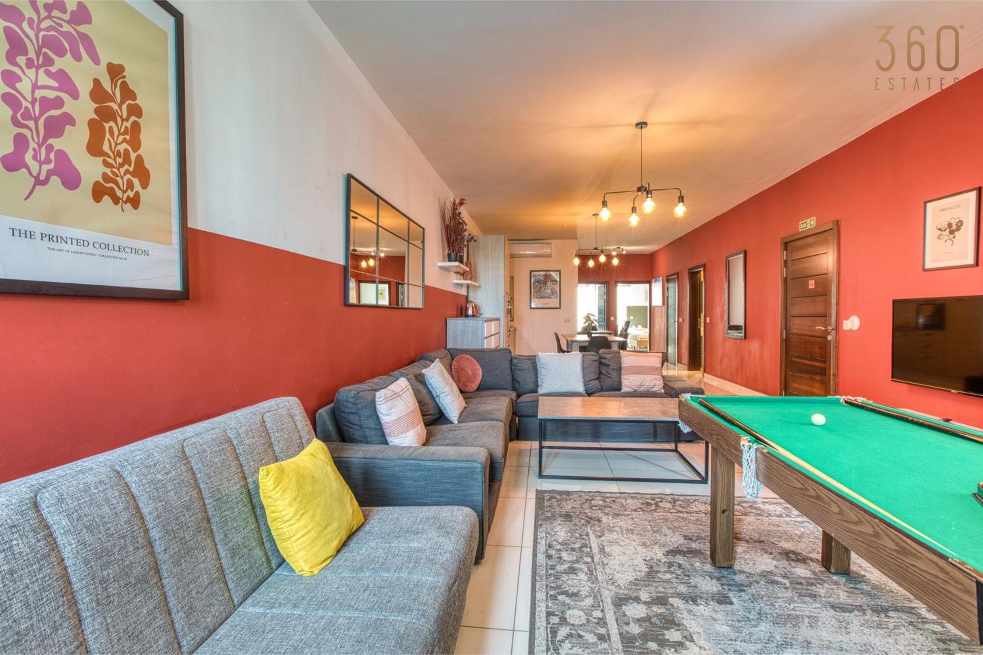 A Lovely 3 Bedroom, 3 Baths Home In The Centre Of Gzira By 360 Estates Eksteriør billede