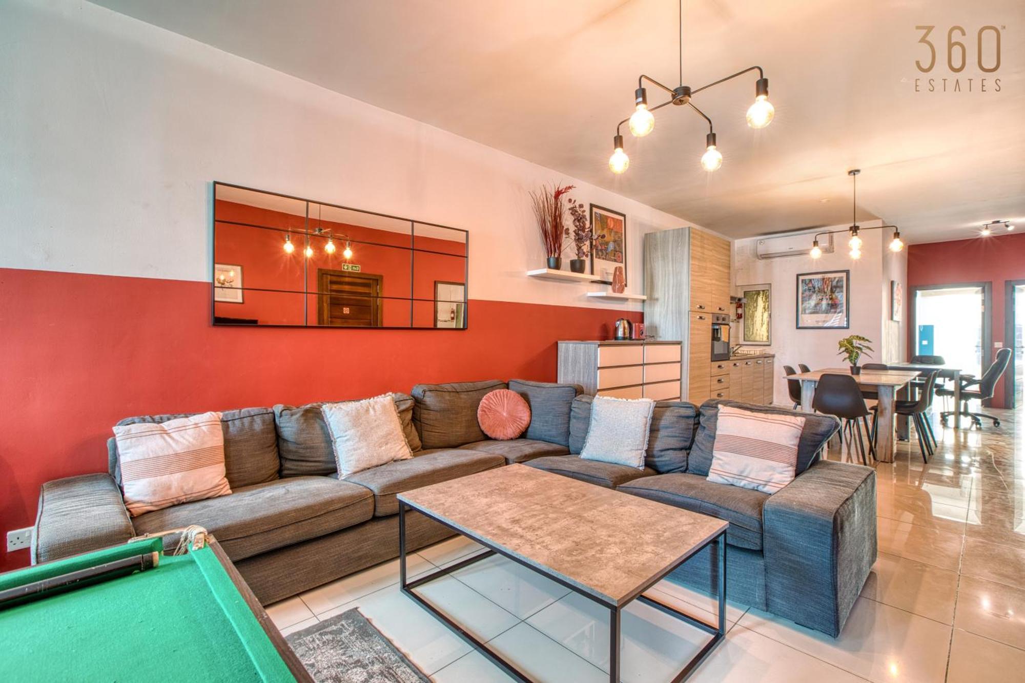 A Lovely 3 Bedroom, 3 Baths Home In The Centre Of Gzira By 360 Estates Eksteriør billede